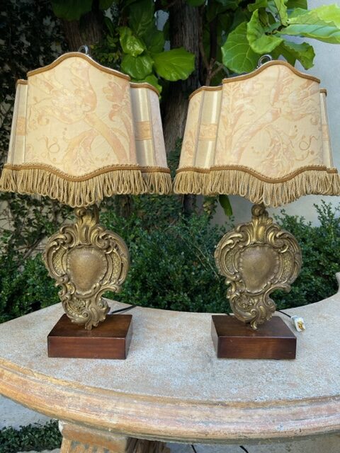 6068 Antique Italian Earn Lamp La Jolla Ca